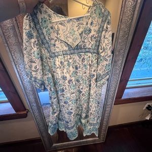 Knee Length Paisley Dress